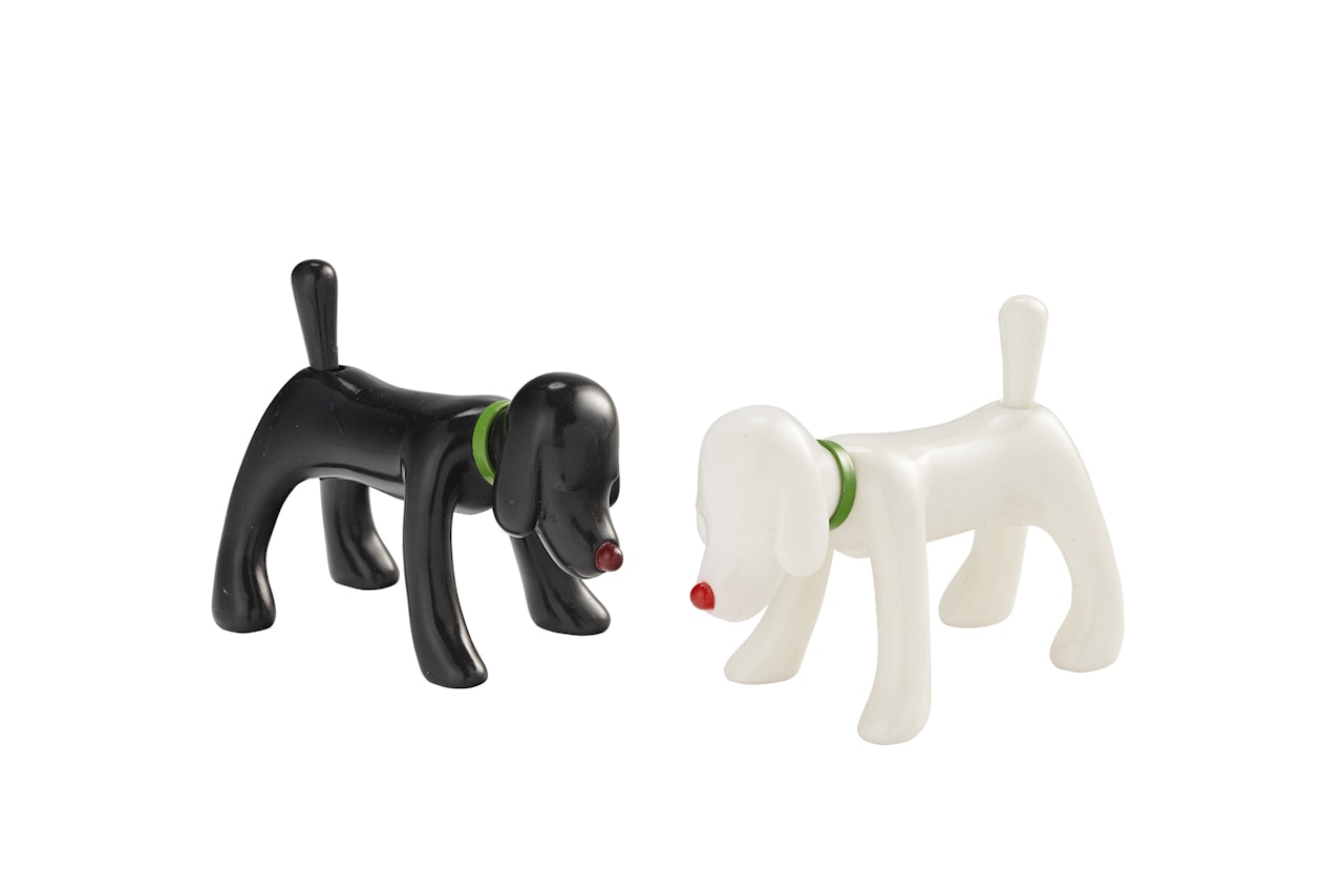 Shinning Doggy (Black & White) by Yoshitomo Nara