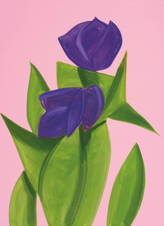 Purple Tulips 2 by Alex Katz