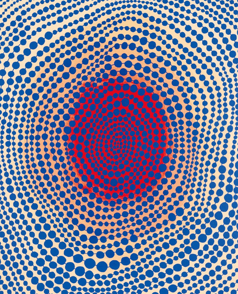 Morning Sun by Yayoi Kusama