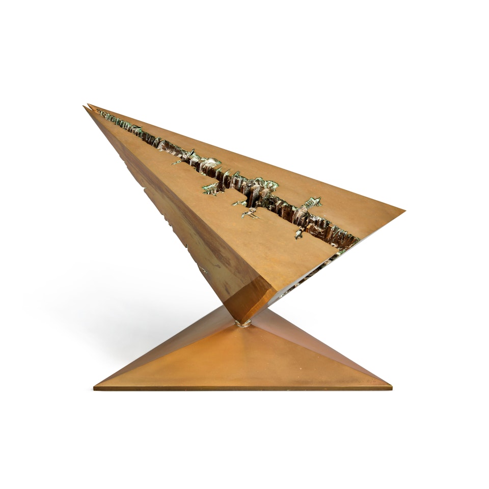 Uccello: a Brancusi by Arnaldo Pomodoro