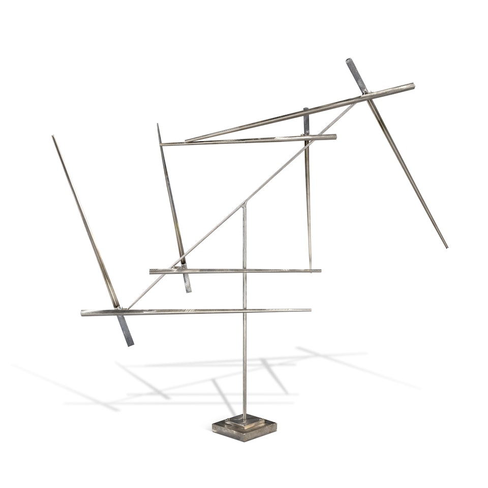 Unstable Rhombus and Square by George Rickey