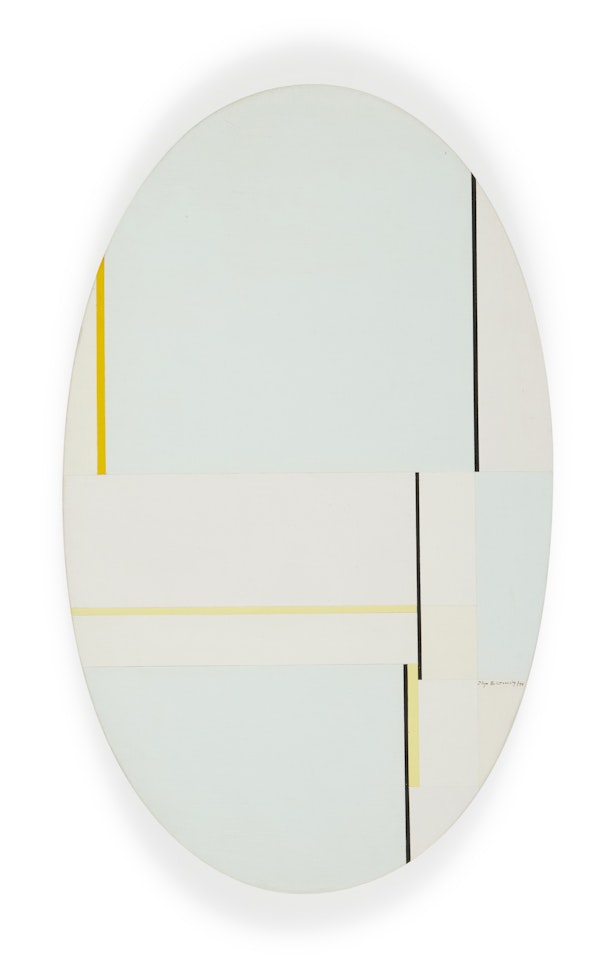 Opalescent Ellipse by Ilya Bolotowsky