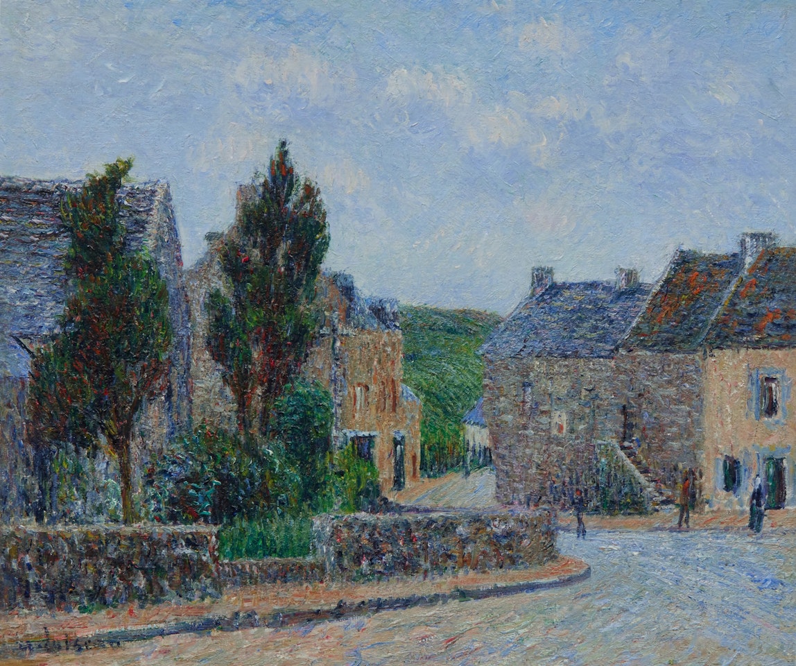 Rue à St. Lunaire by Gustave Loiseau