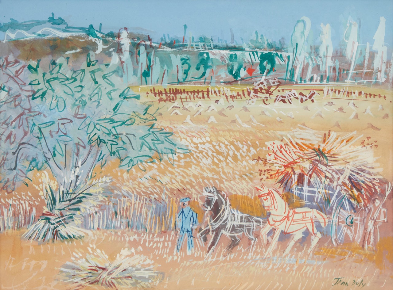 La Moissons by Jean Dufy
