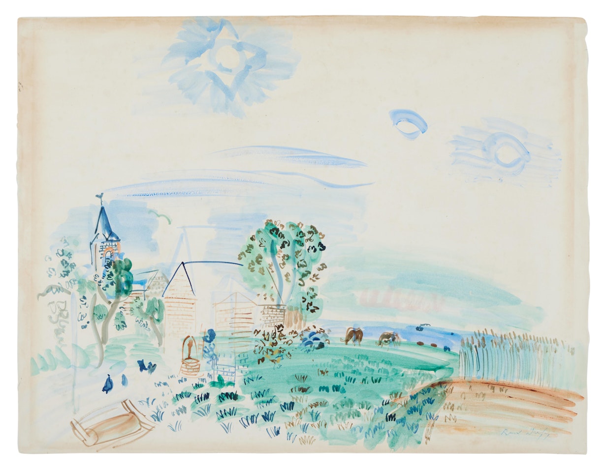 La Ferme by Raoul Dufy