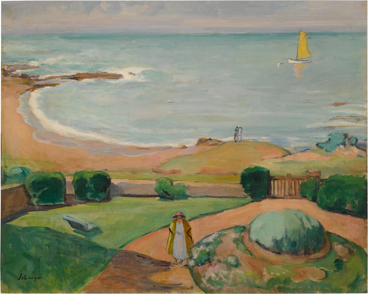 La Terrasse à Préfailles by Henri Lebasque