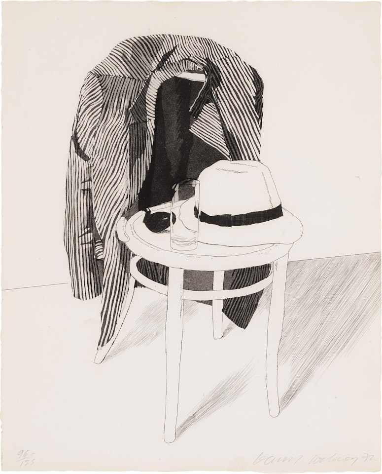 Panama Hat (Scottish Arts Council 127; Museum of Contemporary Art, Tokyo 119) by David Hockney