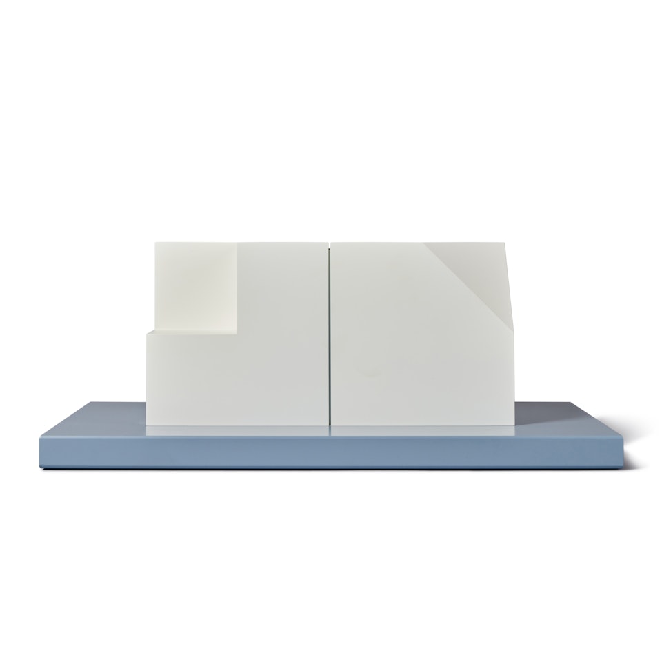 Cube Without a Corner Without a Cube by Sol LeWitt