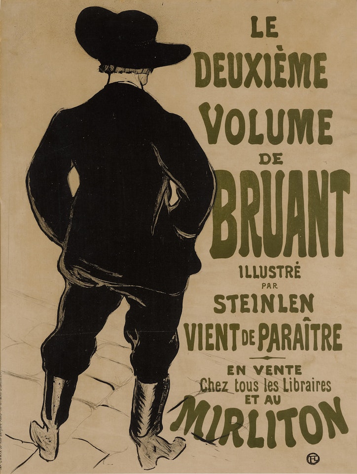 Le Deuxième Volume de Bruant (Delteil 349; Adriani 57; Wittrock P10) by Henri de Toulouse-Lautrec