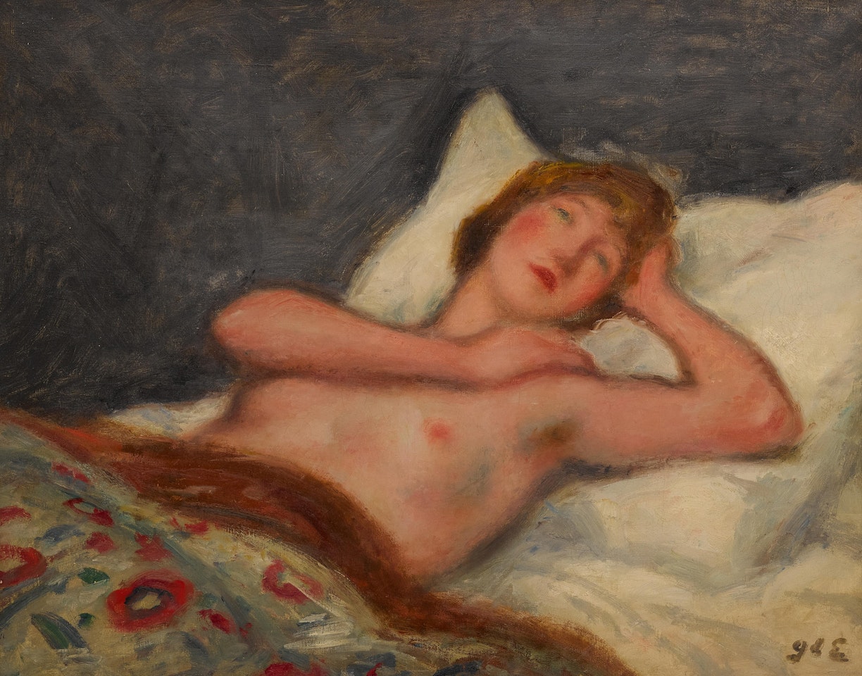 Nu allongé by Georges d’Espagnat