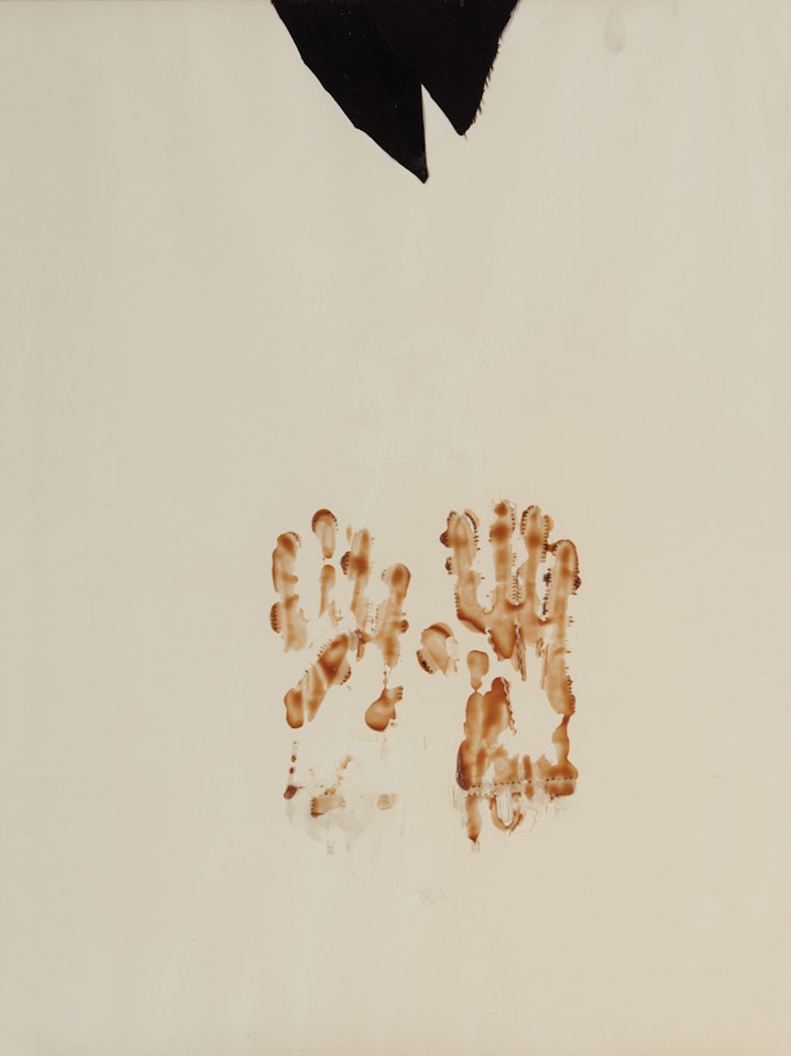 Black Triangle #4 by Jim Dine