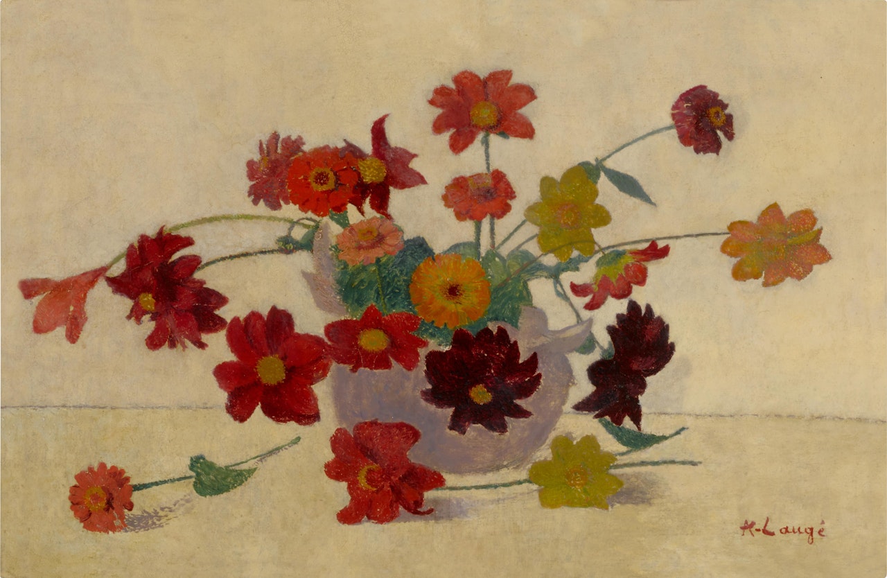 Bouquet de fleurs by Achille Laugé