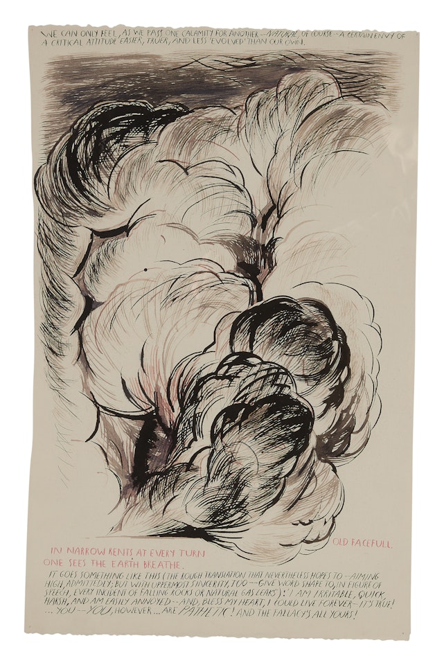 No Title (We can only...) by Raymond Pettibon