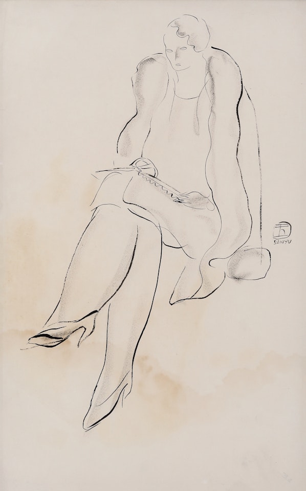 Reading Woman by Sanyu