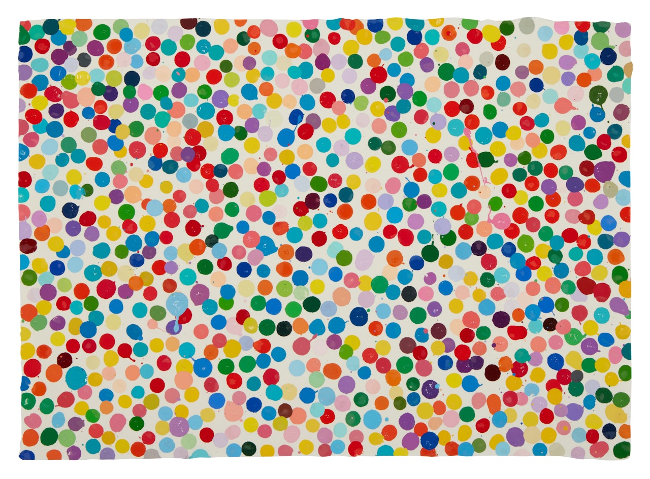 4358 Up For Anything by Damien Hirst