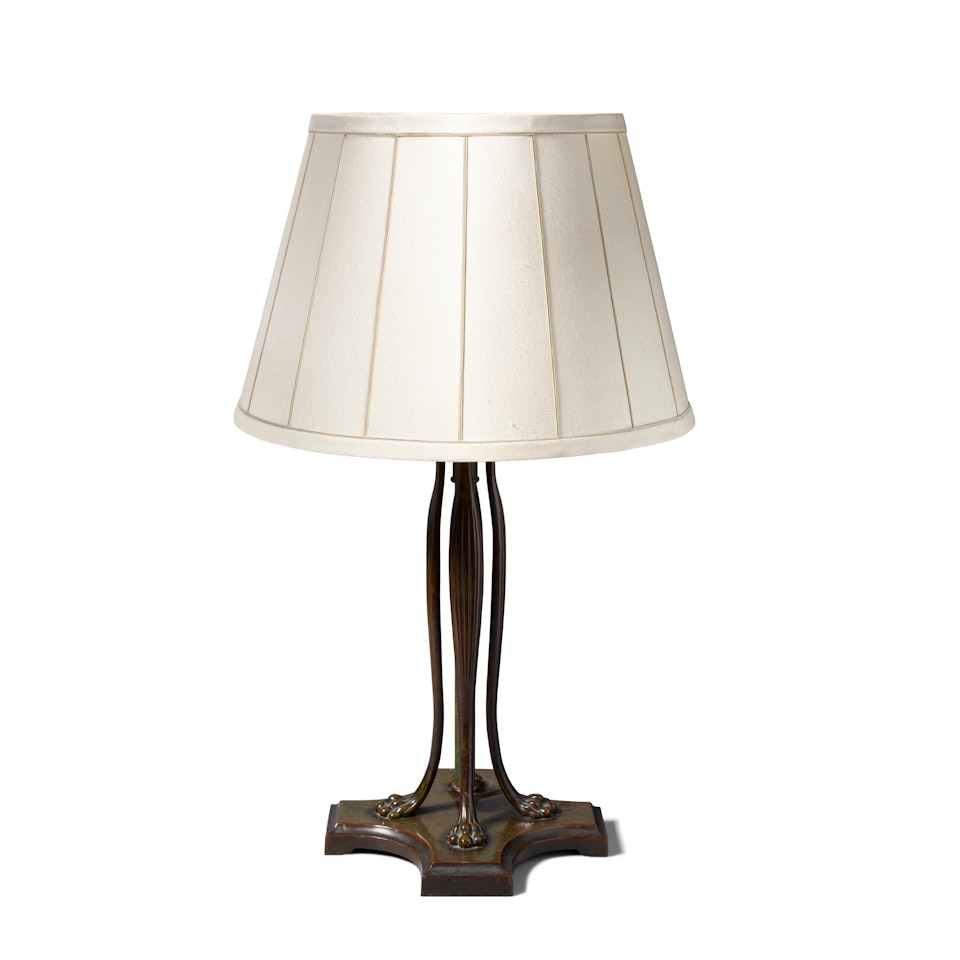 Cats Paw Adjustable Lamp Base by Tiffany Studios