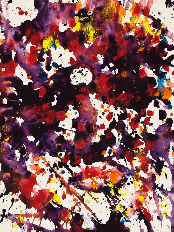 Untitled by Sam Francis