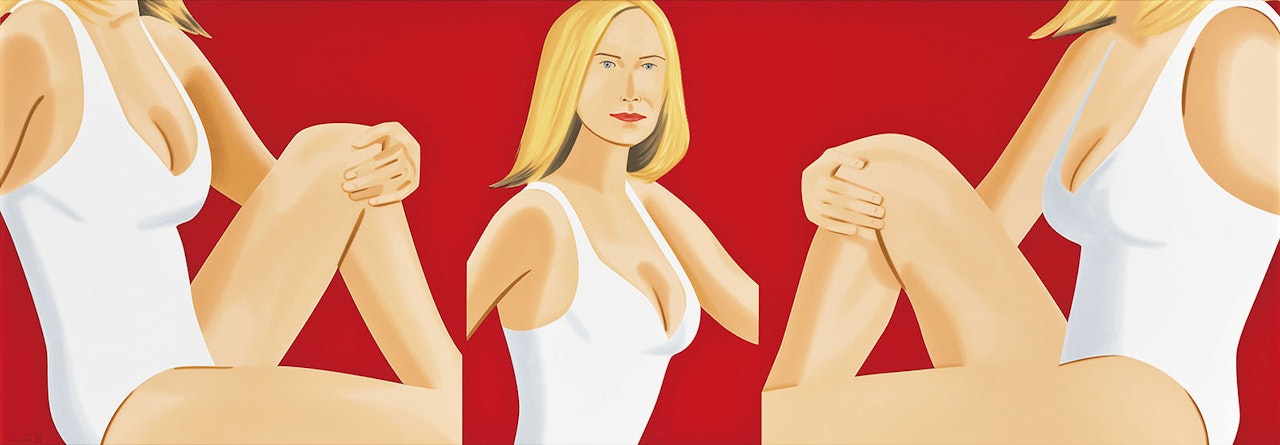 Coca-Cola Girl 9 by Alex Katz