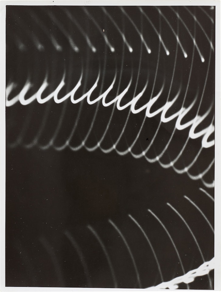 Untitled (from the Oszillogramme (1954-58) series) by Herbert W. Franke