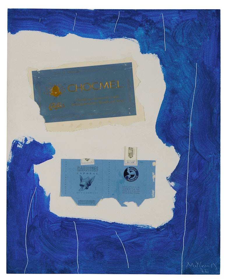 Chocmel and Gauloises by Robert Motherwell