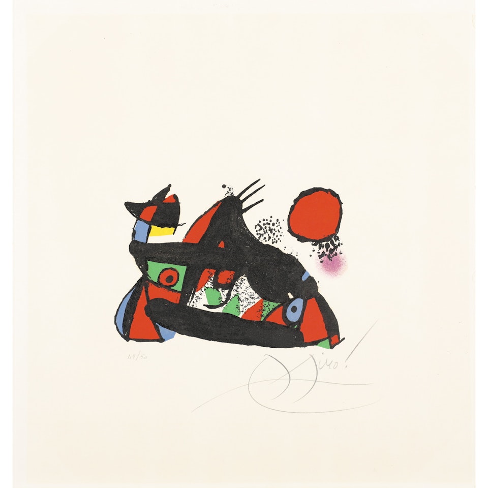 LE PETIT ESCOGRIFFE / THE LITTLE ESCOGRIFFE by Joan Miró