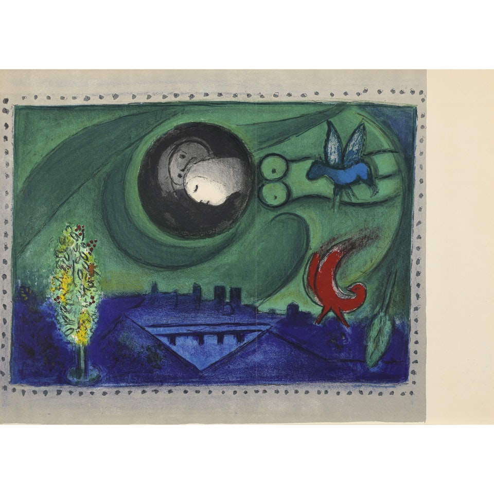 QUAI DE BERCY / DOCK OF BERCY by Marc Chagall
