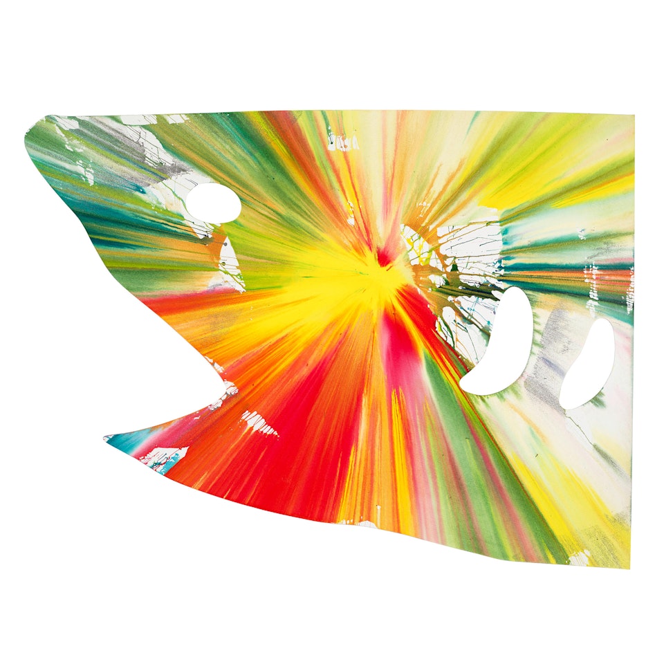 Shark Spin Painting by Damien Hirst