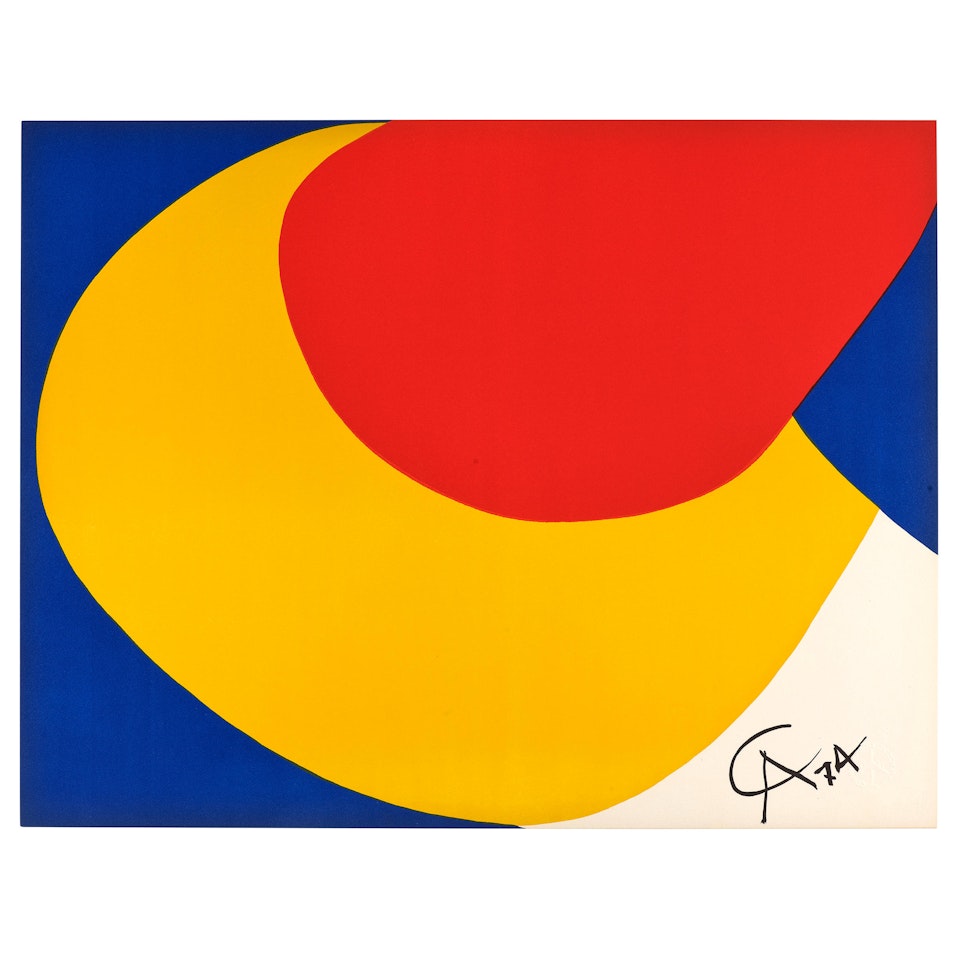 Flying Colors (5 works) by Alexander Calder