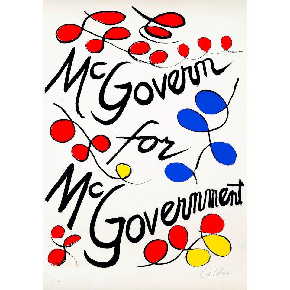 McGovern for McGovernment by Alexander Calder