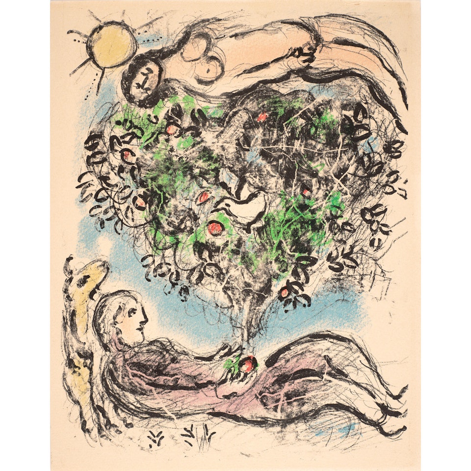 L'Arbre Fleuri I (Flowering Tree I) by Marc Chagall