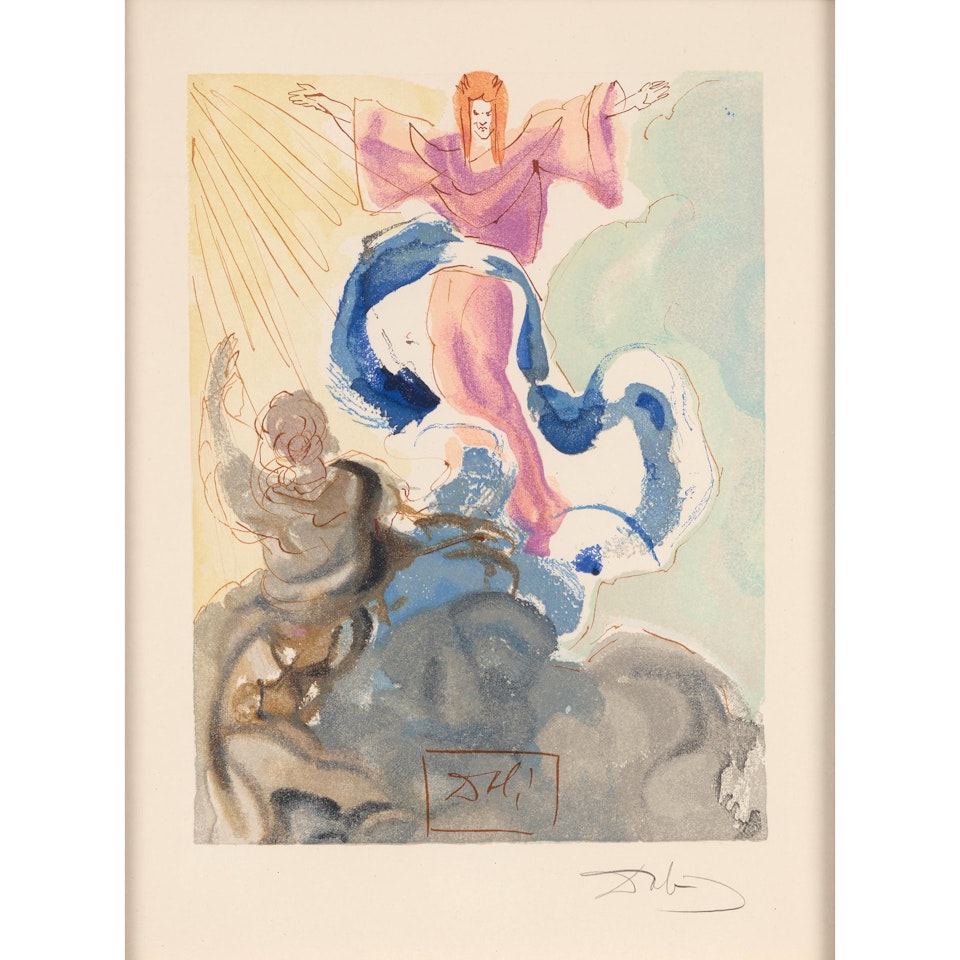 Heaven Canto 3, from La Divine Comédie by Salvador Dali