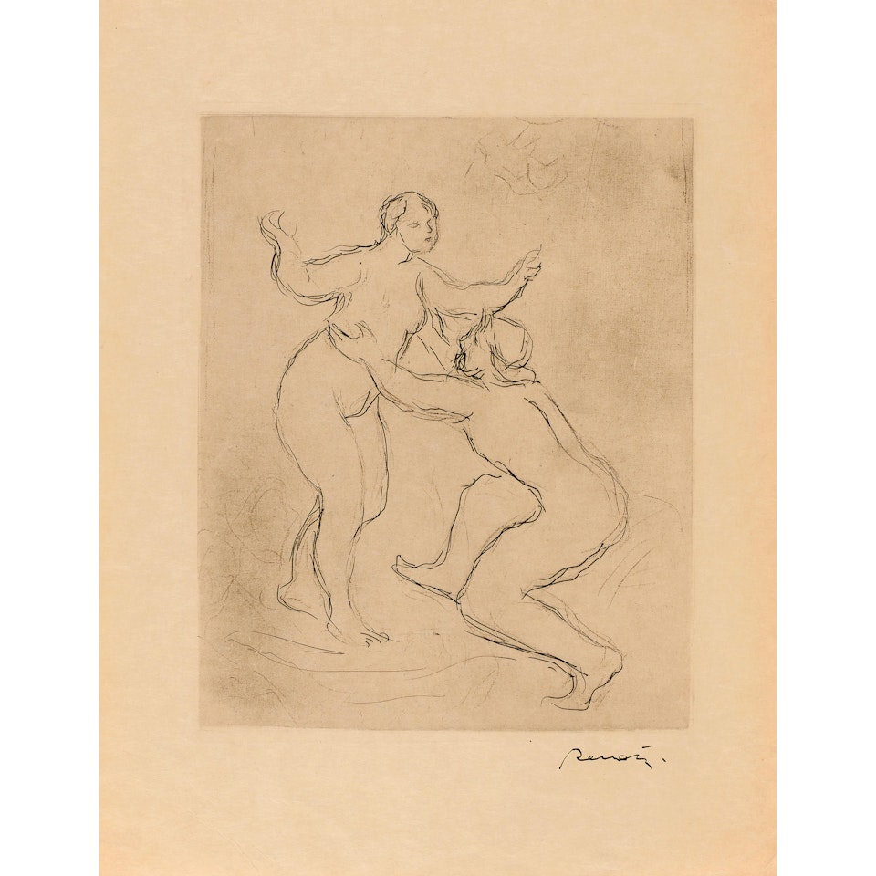 Le Fleuve Scamandre (1re Planche) by Pierre-Auguste Renoir