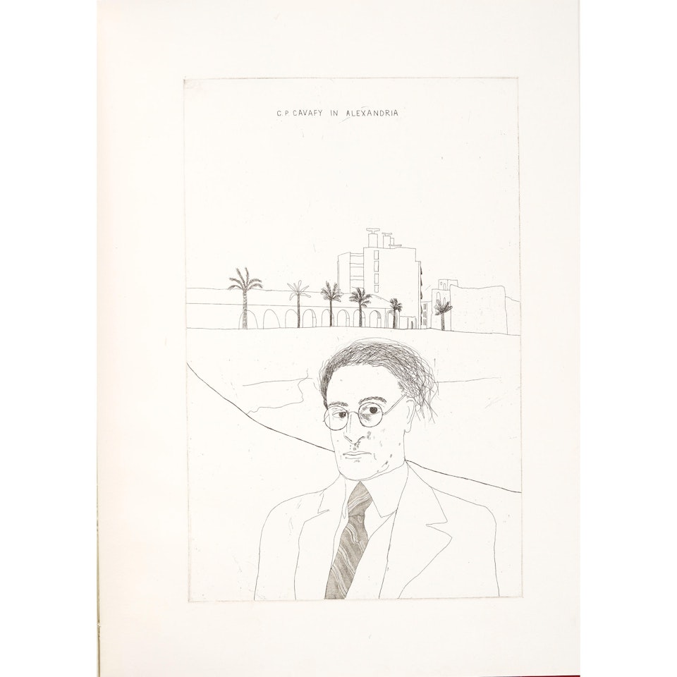 Illustrations for Fourteen Poems by C.P. Cavafy by David Hockney