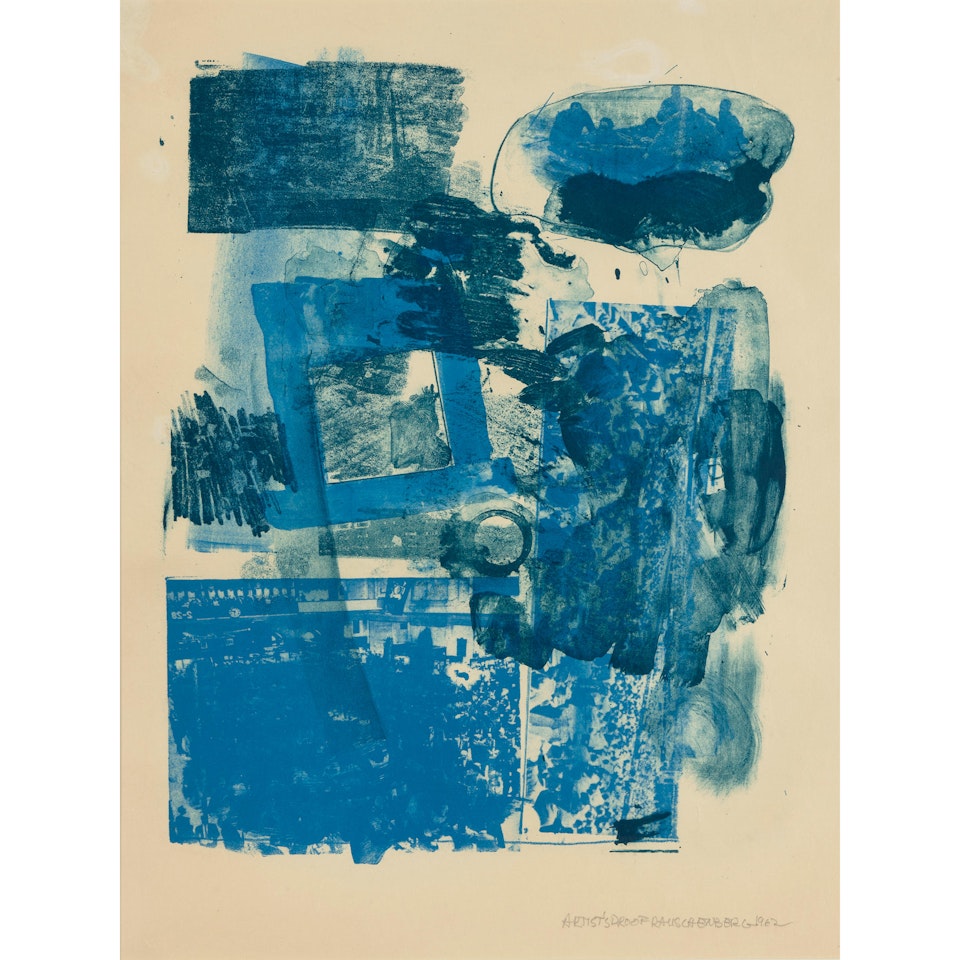 Stunt Man I by Robert Rauschenberg
