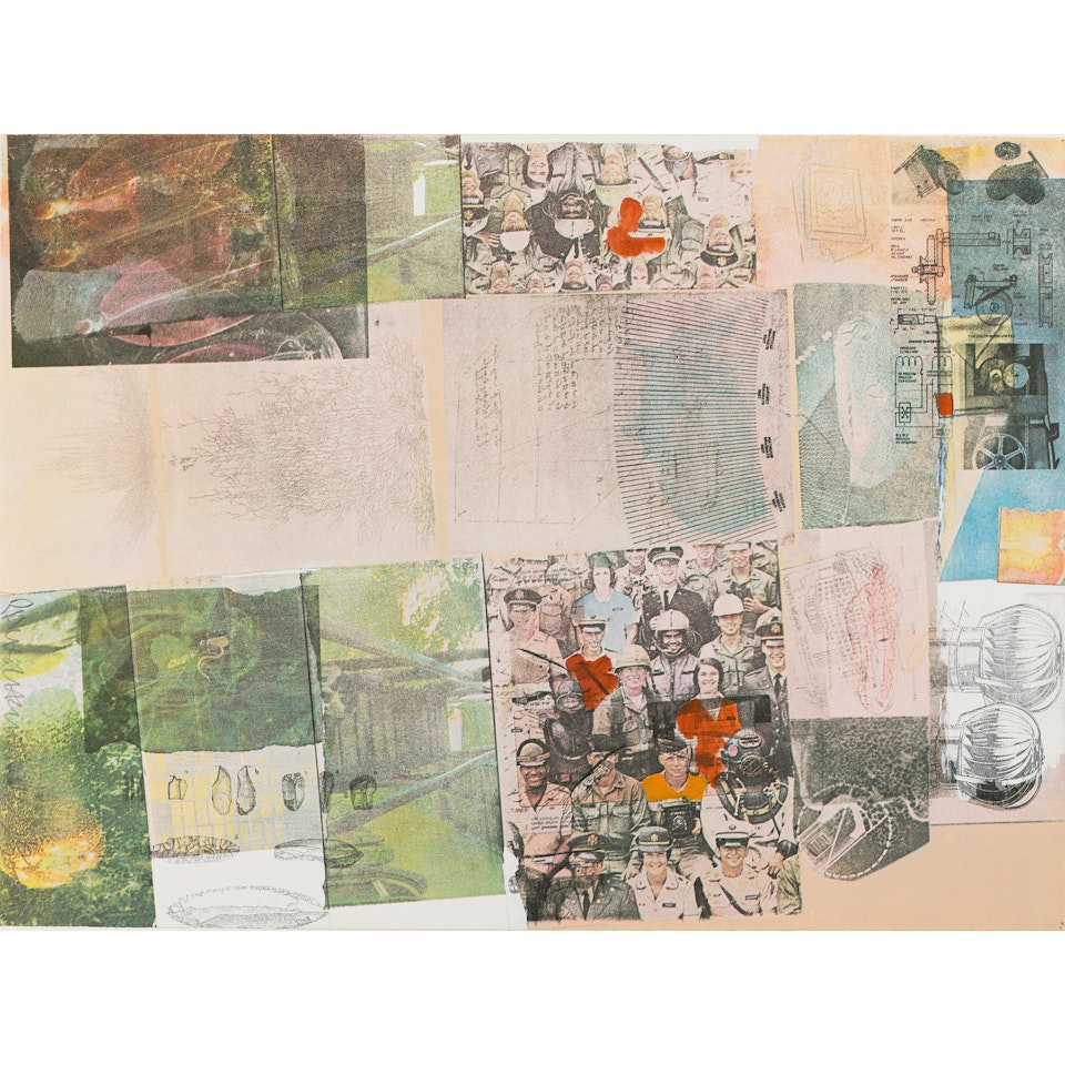 Deposit, from America: The Third Century by Robert Rauschenberg