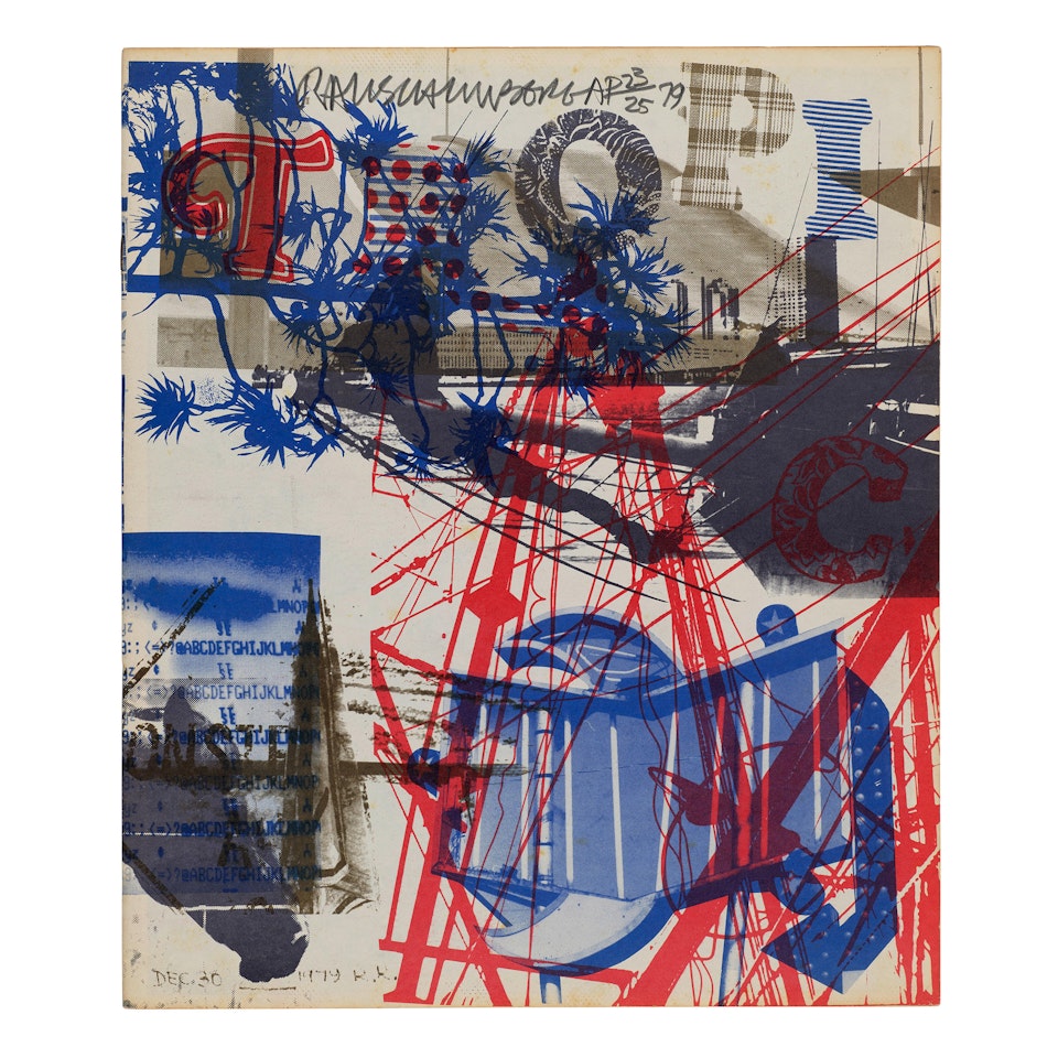 Piece for Tropic by Robert Rauschenberg