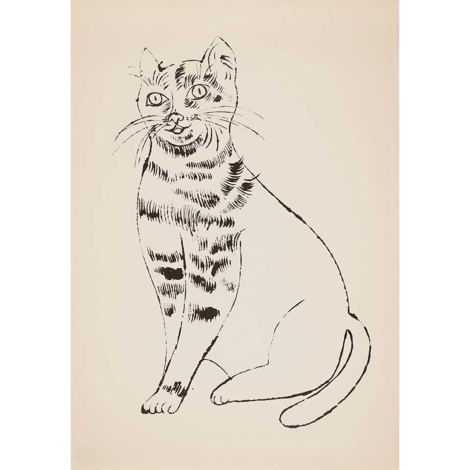 Warhol Cat by Andy Warhol