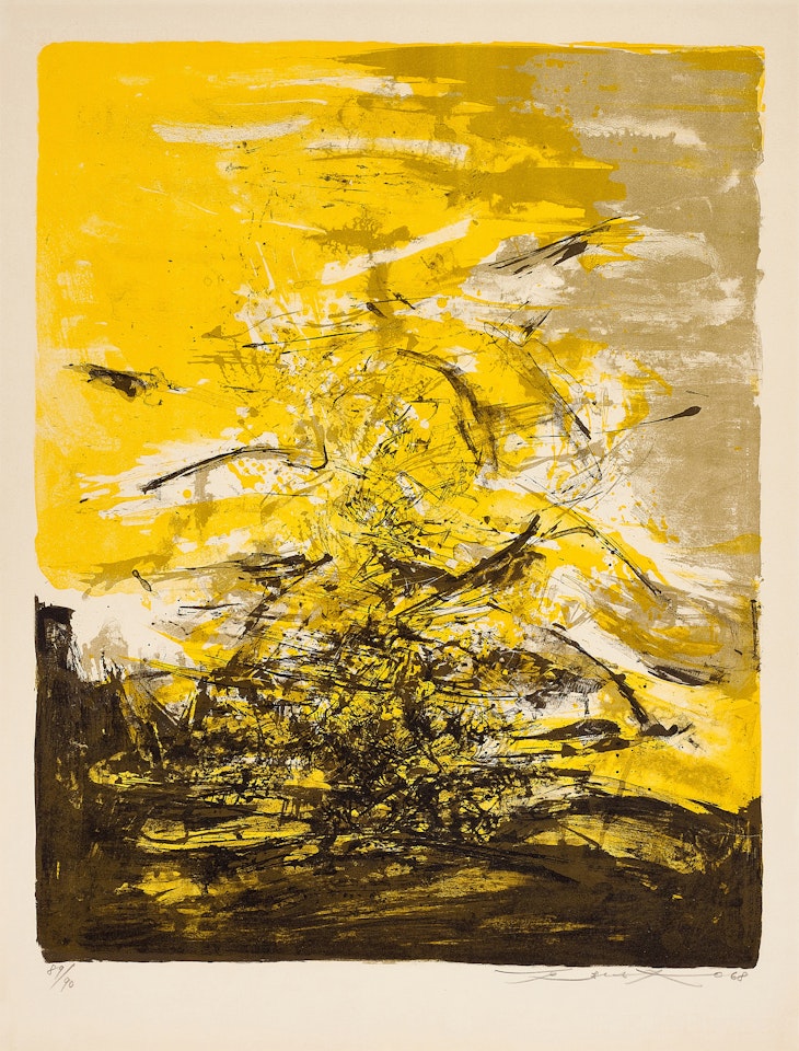 Sans titre by Zao Wou-Ki