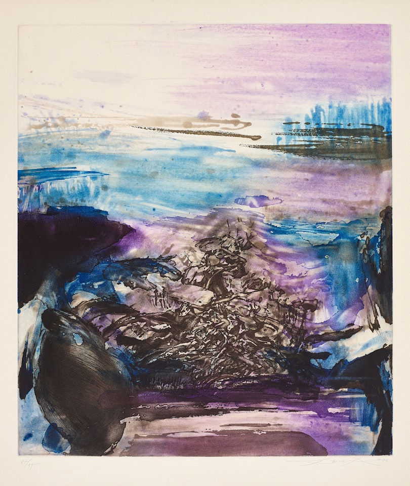 Sans titre by Zao Wou-Ki
