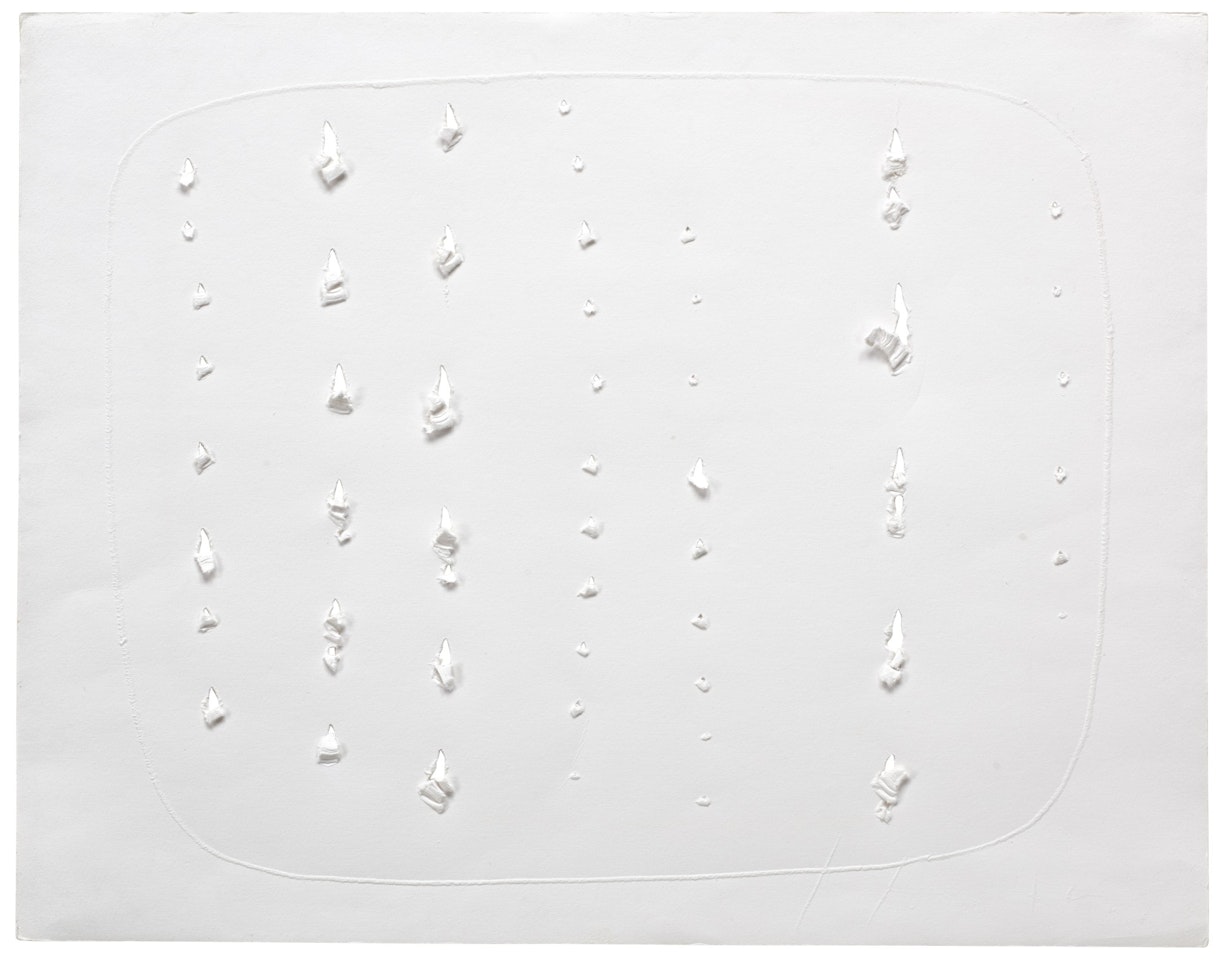 Concetto spaziale by Lucio Fontana