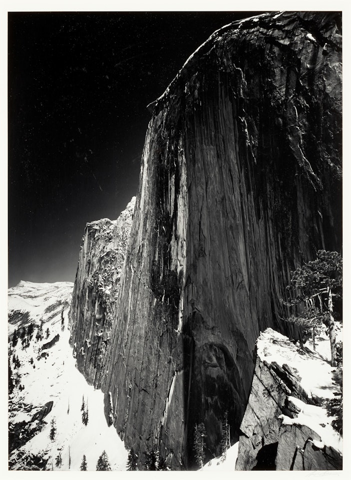 Monolith, Face of Half Dome by Ansel Adams