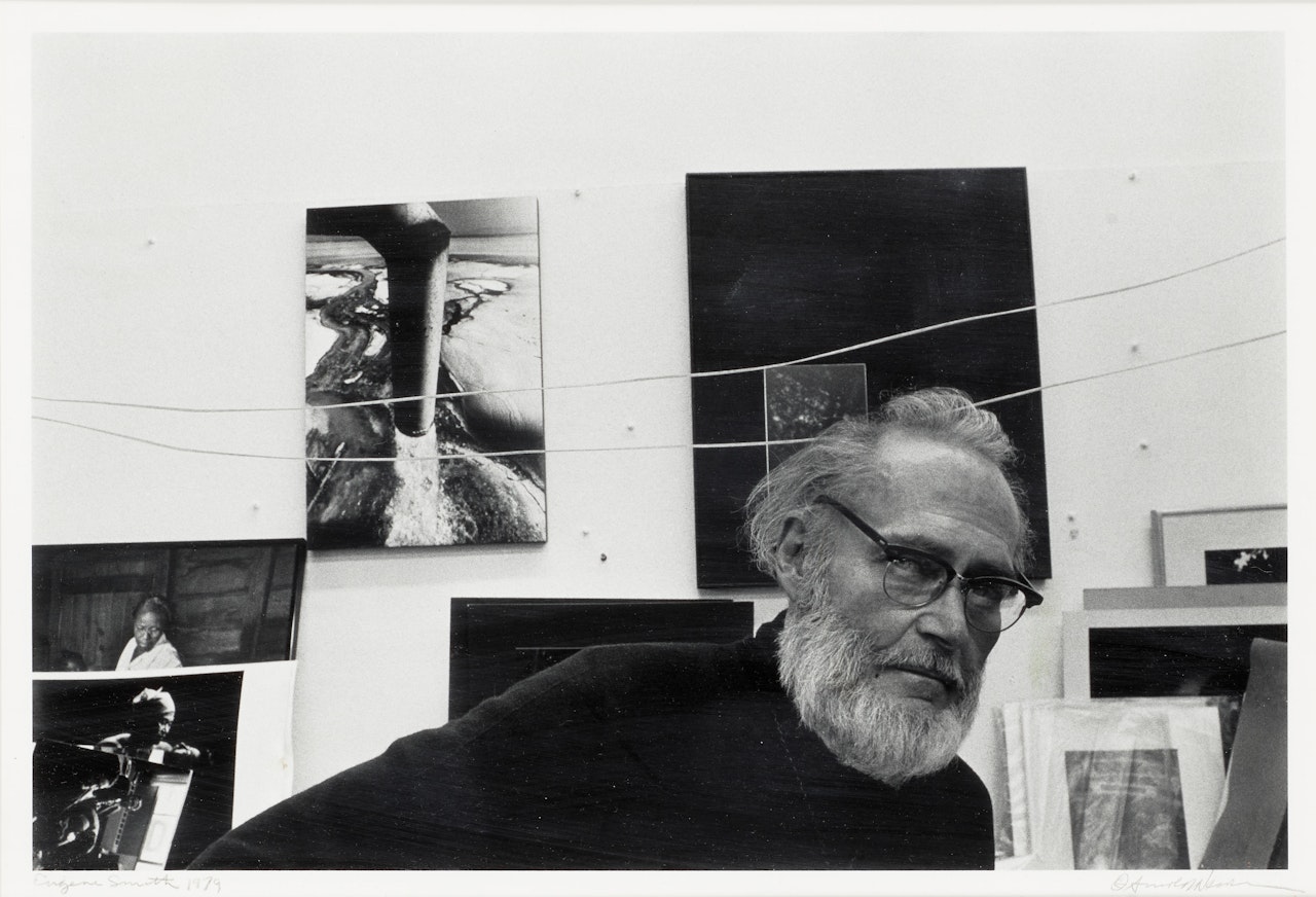 Eugene Smith by Arnold Newman