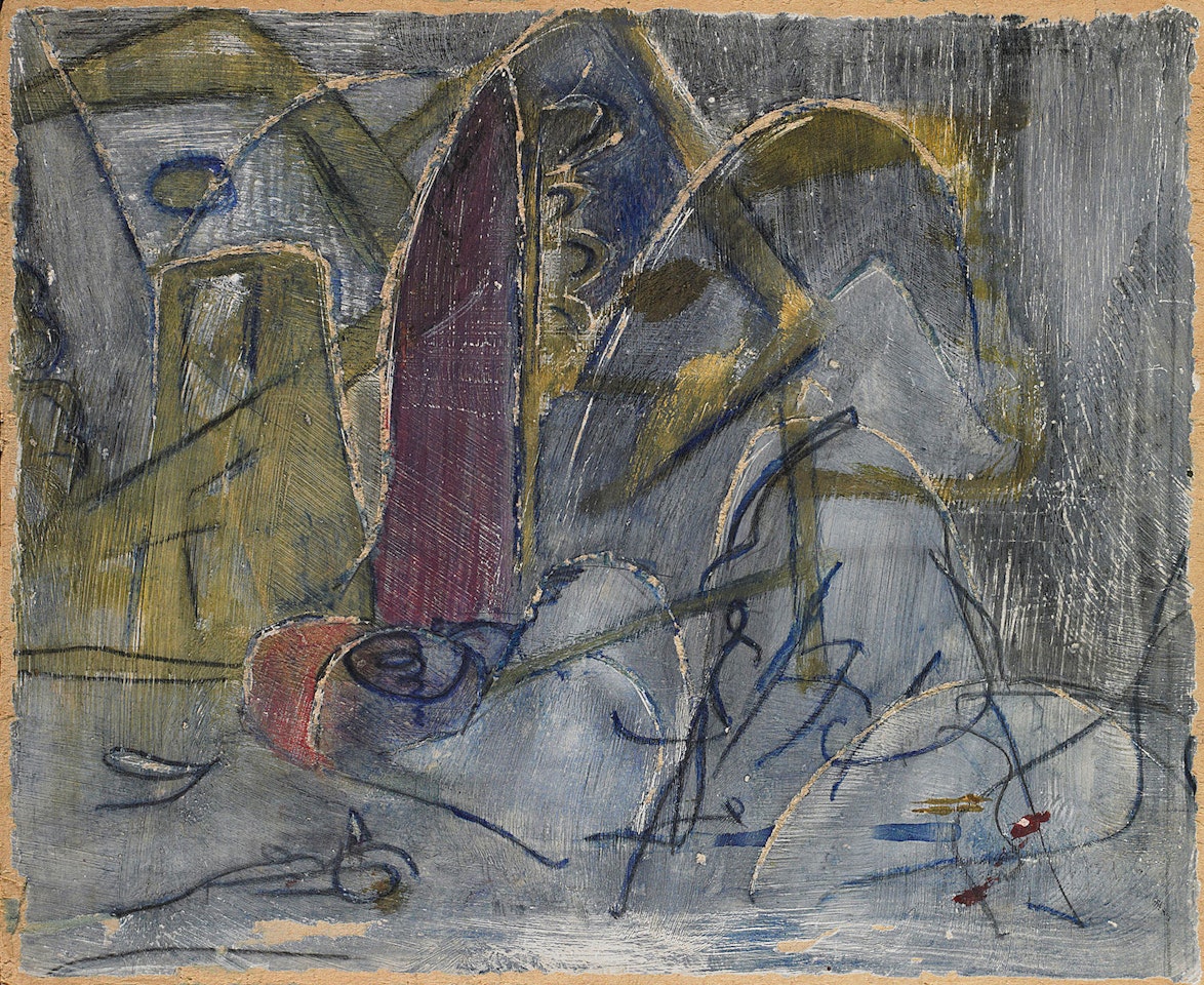 Selby Landscape by Sidney Nolan