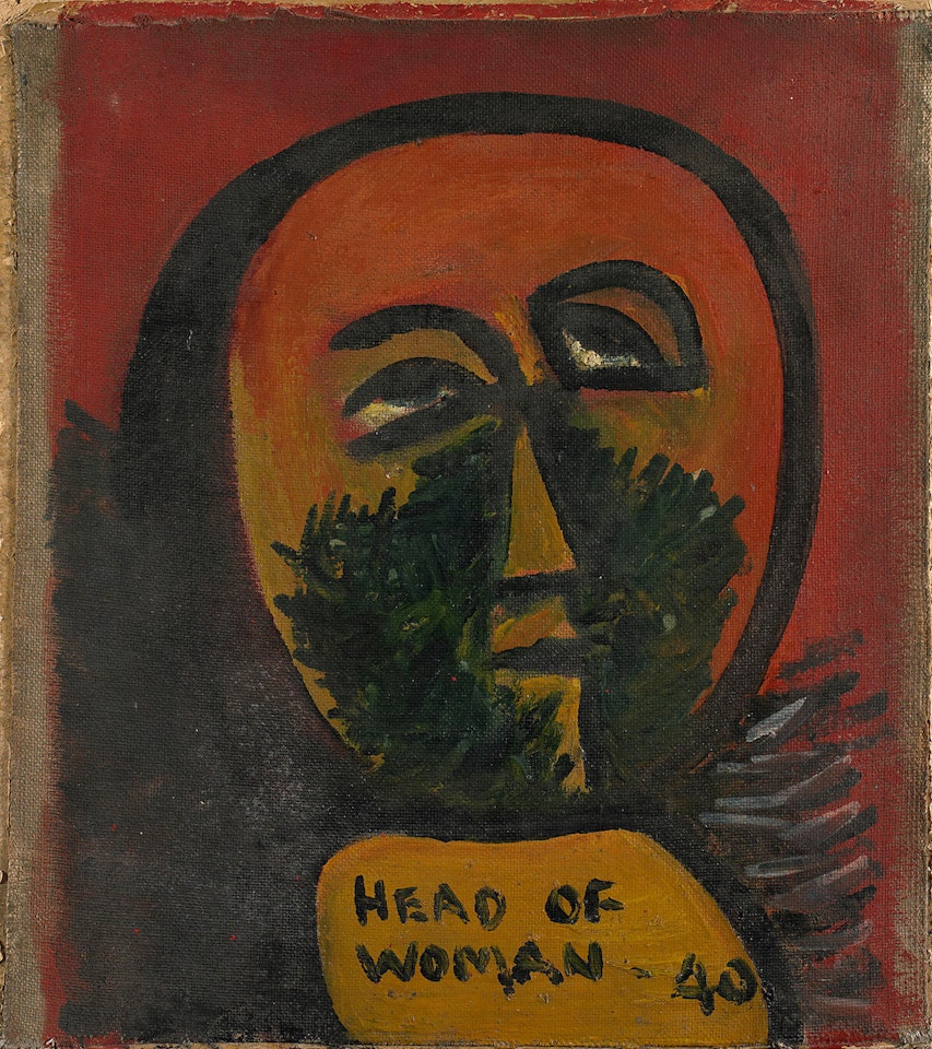 Head of Woman by Sidney Nolan