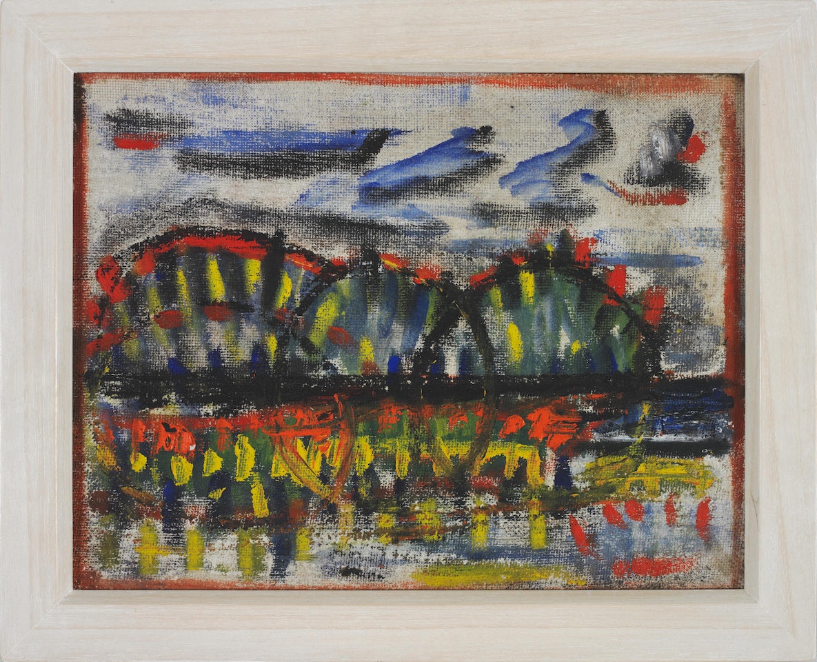 Rollercoaster, Luna Park, St Kilda by Sidney Nolan