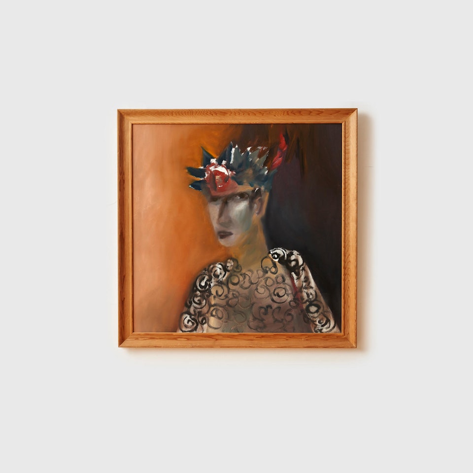 Woman (with Spiked Hat) by Sidney Nolan
