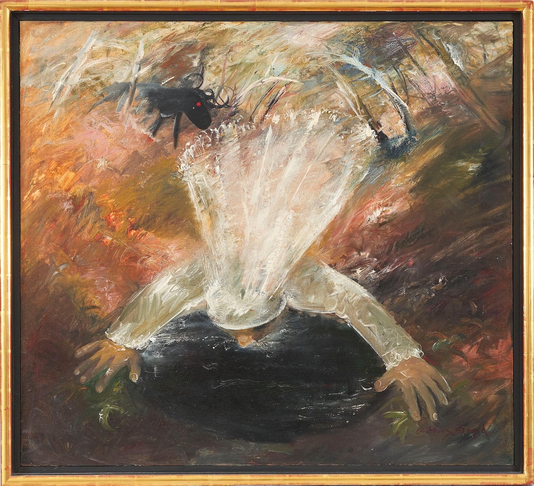 Bride Drinking from a Pool by Arthur Merric Bloomfield Boyd