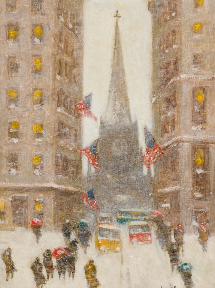 Wall Street Storm by Guy Carleton Wiggins