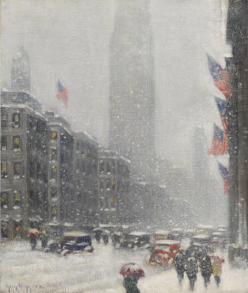 Winter in New York by Guy Carleton Wiggins
