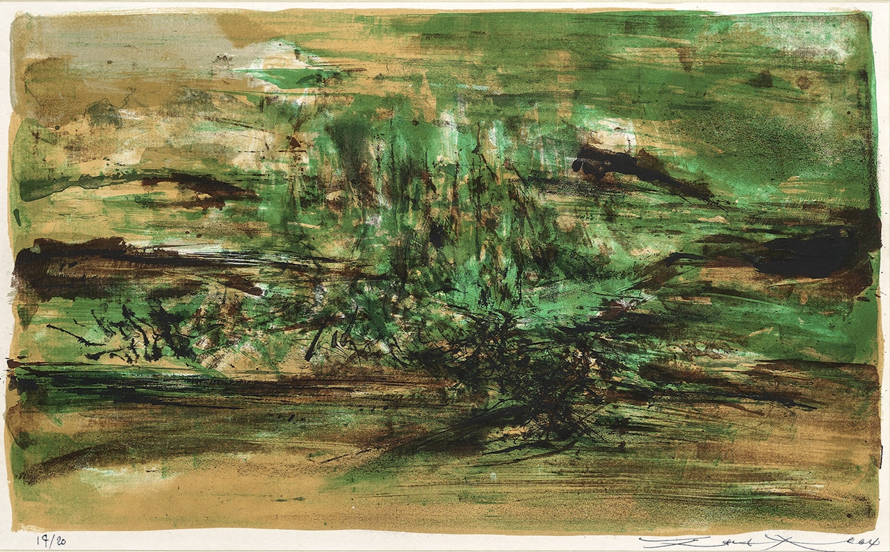 Untitled by Zao Wou-Ki